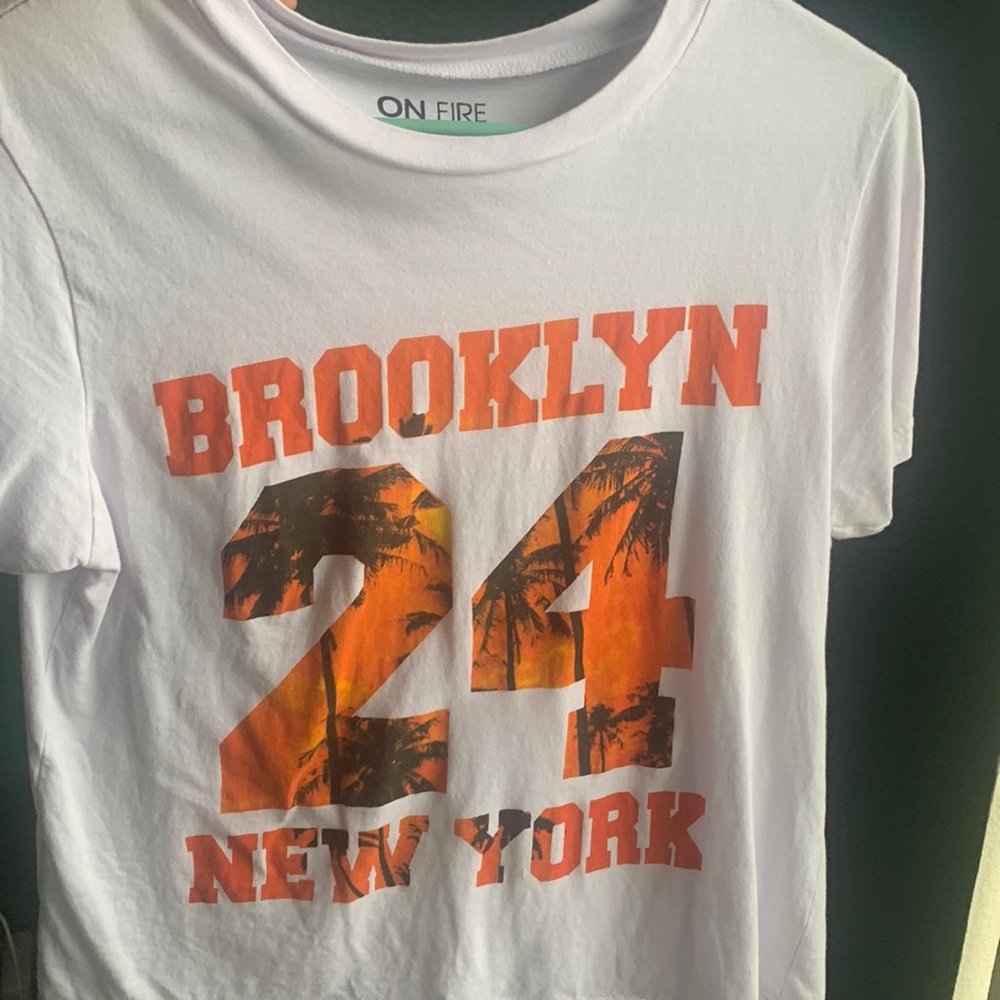 New York crop top